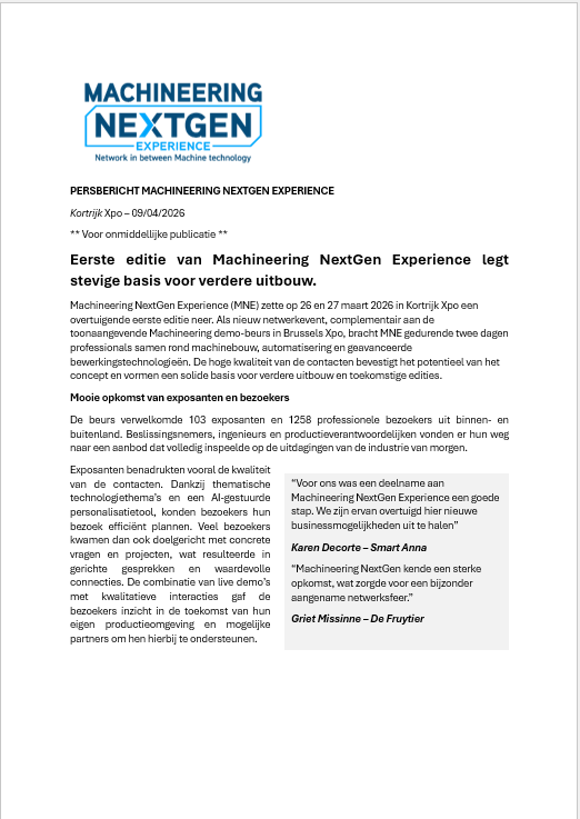 afsluitend persbericht